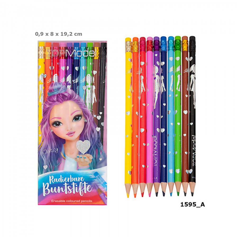 Photo de Top Model 12 crayons de c