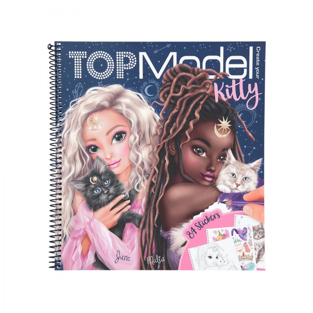 Photo de Top Model livre de colori