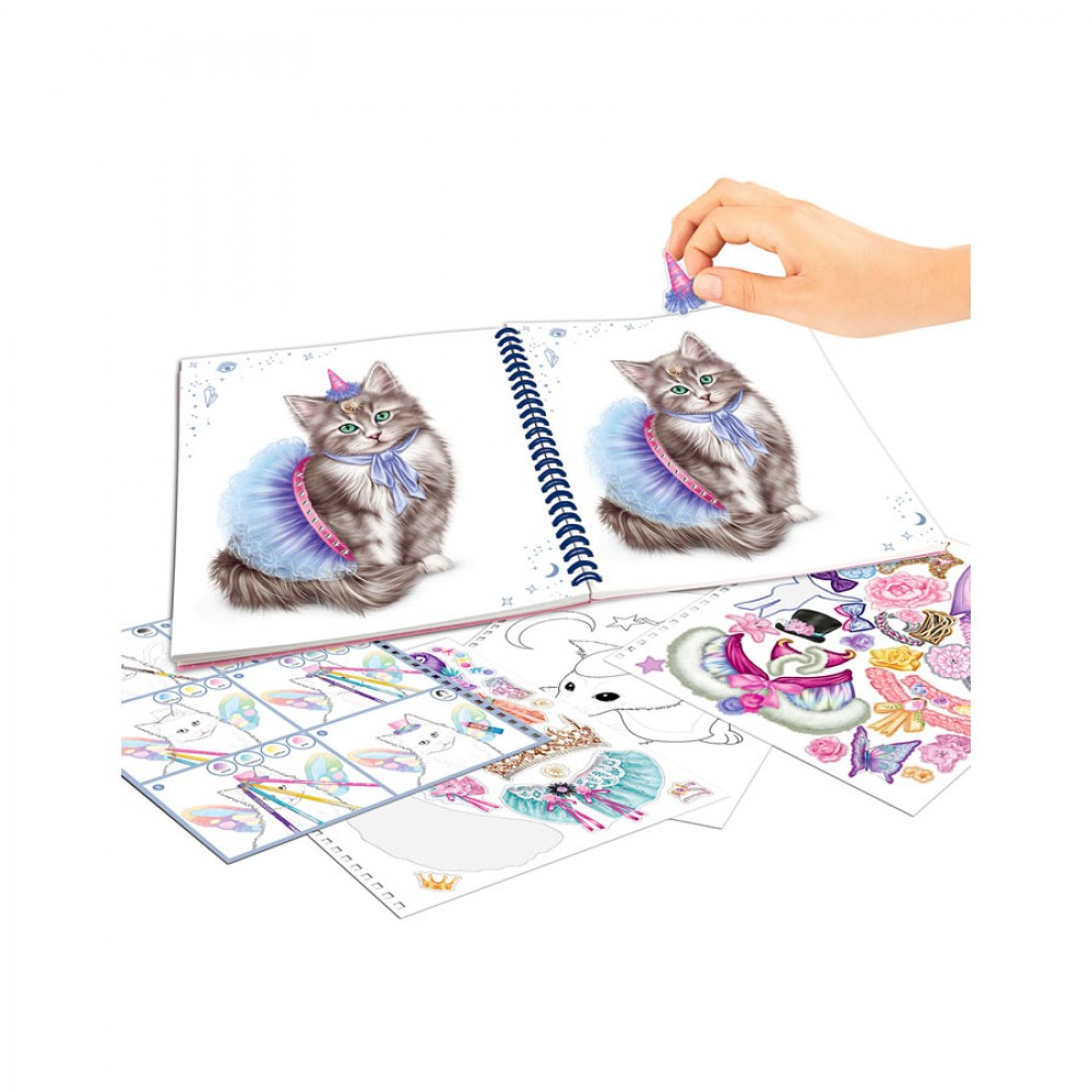 Top Model livre de coloriage moonlight