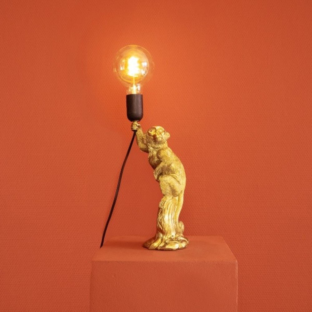Lampe Singe gold