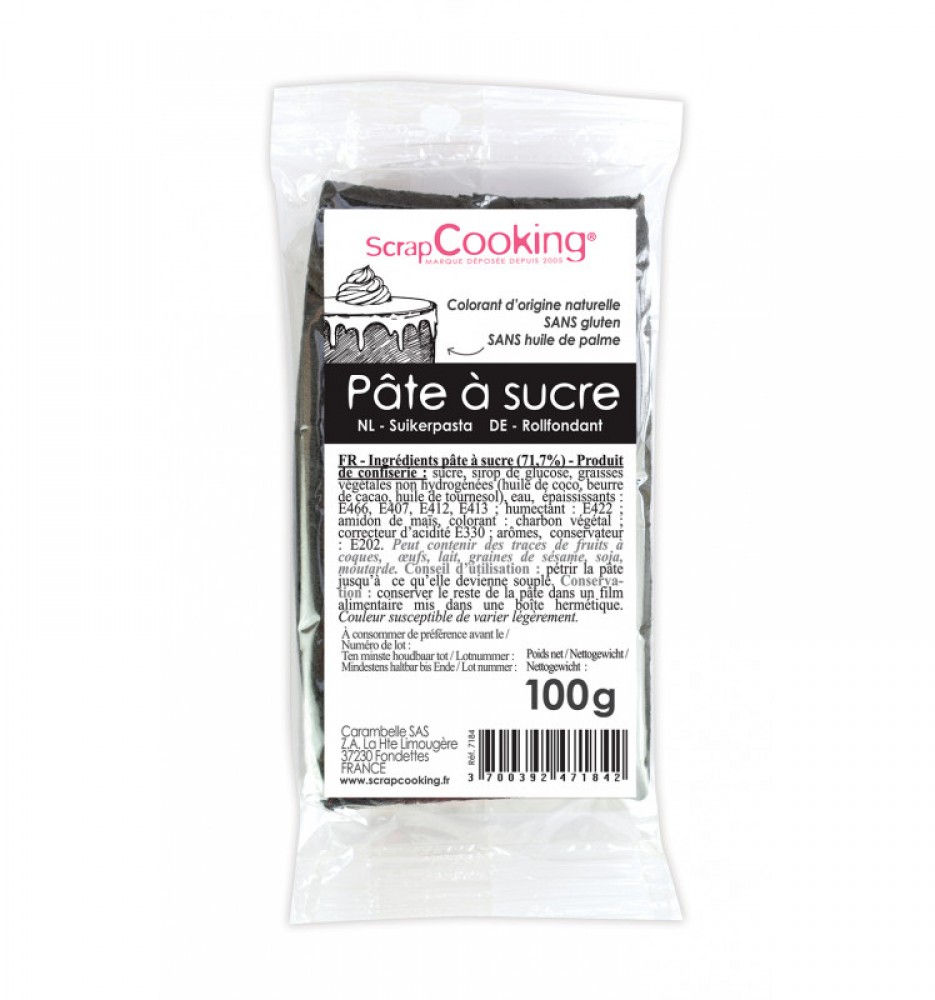 Photo de Sachet Pâte à sucre 100g