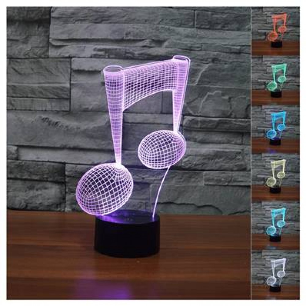 Photo de Lampe led Note de musique