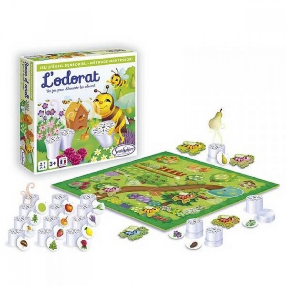 Jeu d'Eveil sensoriel L'Odorat
