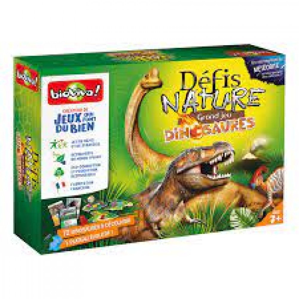 Le Grand Jeu Défis Nature Dinosaures