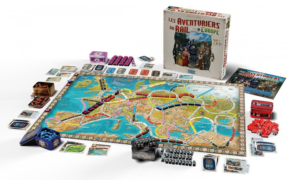 Ticket To Ride Europe 15ème anniversaire