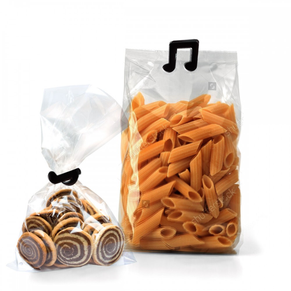 Set de 6 clips de fermeture sachets Note