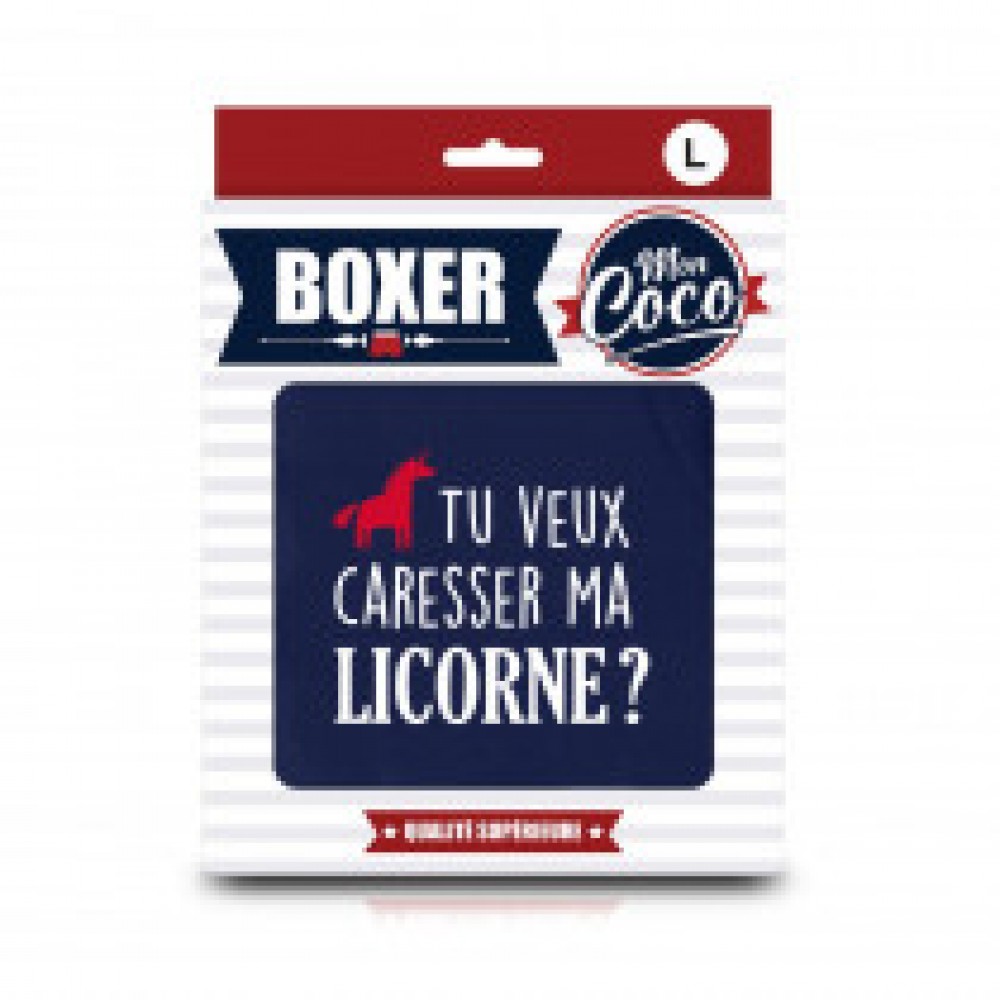 Photo de Boxer coco Caresser licor