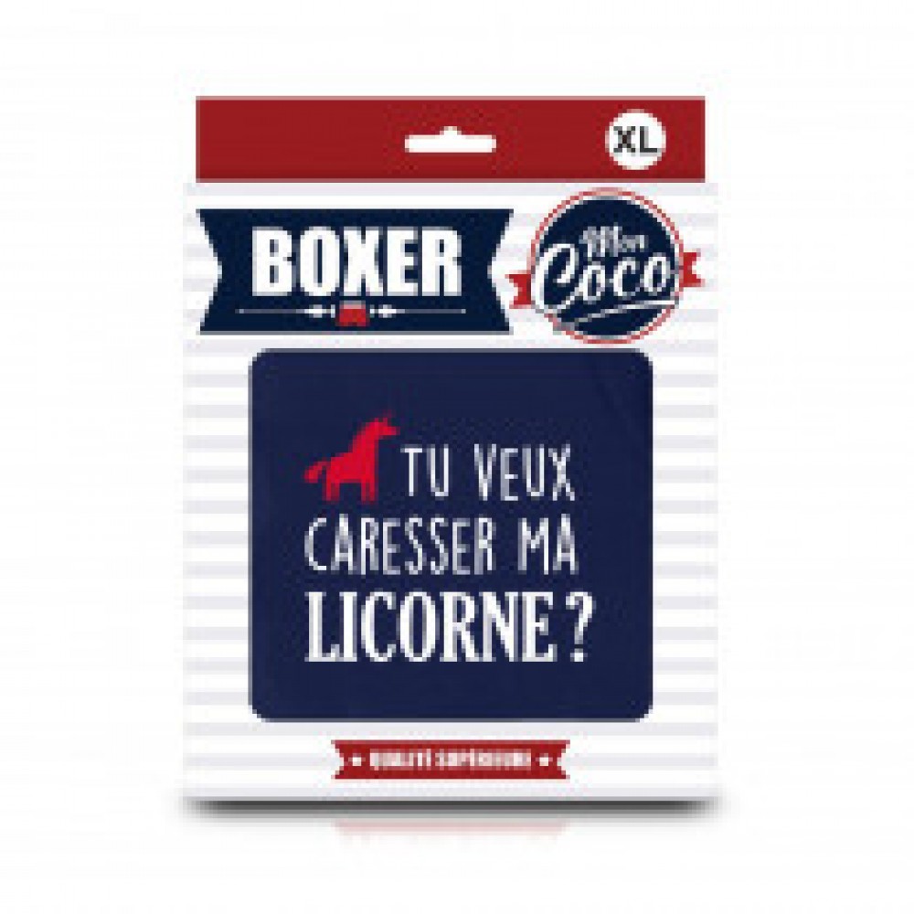 Photo de Boxer coco Caresser licor