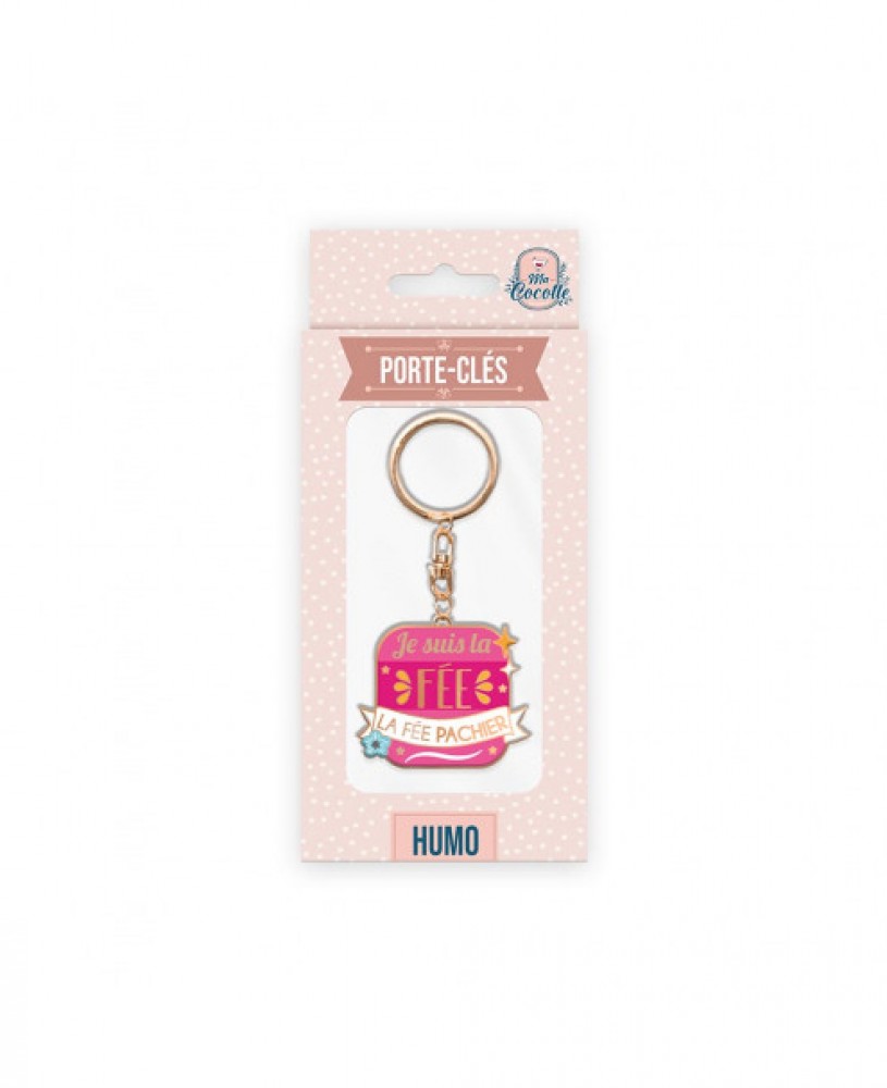Photo de Porte clé Cocotte Fée Pac