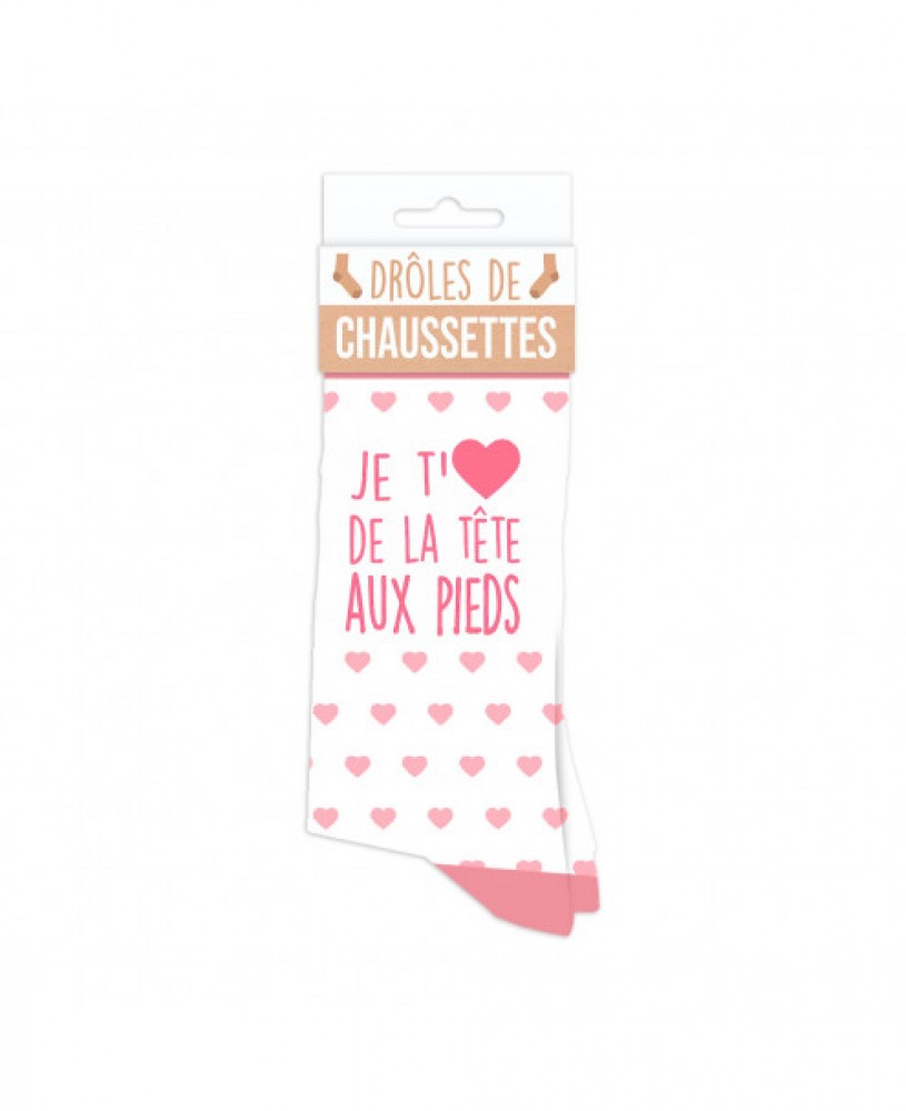 Photo de Chaussettes Je t'aime...a