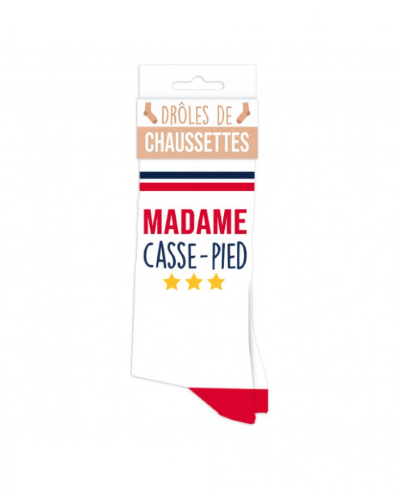 Chaussettes Madame casse pieds