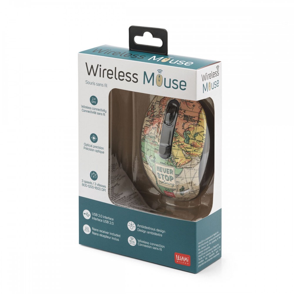 Souris sans fil USB Travel