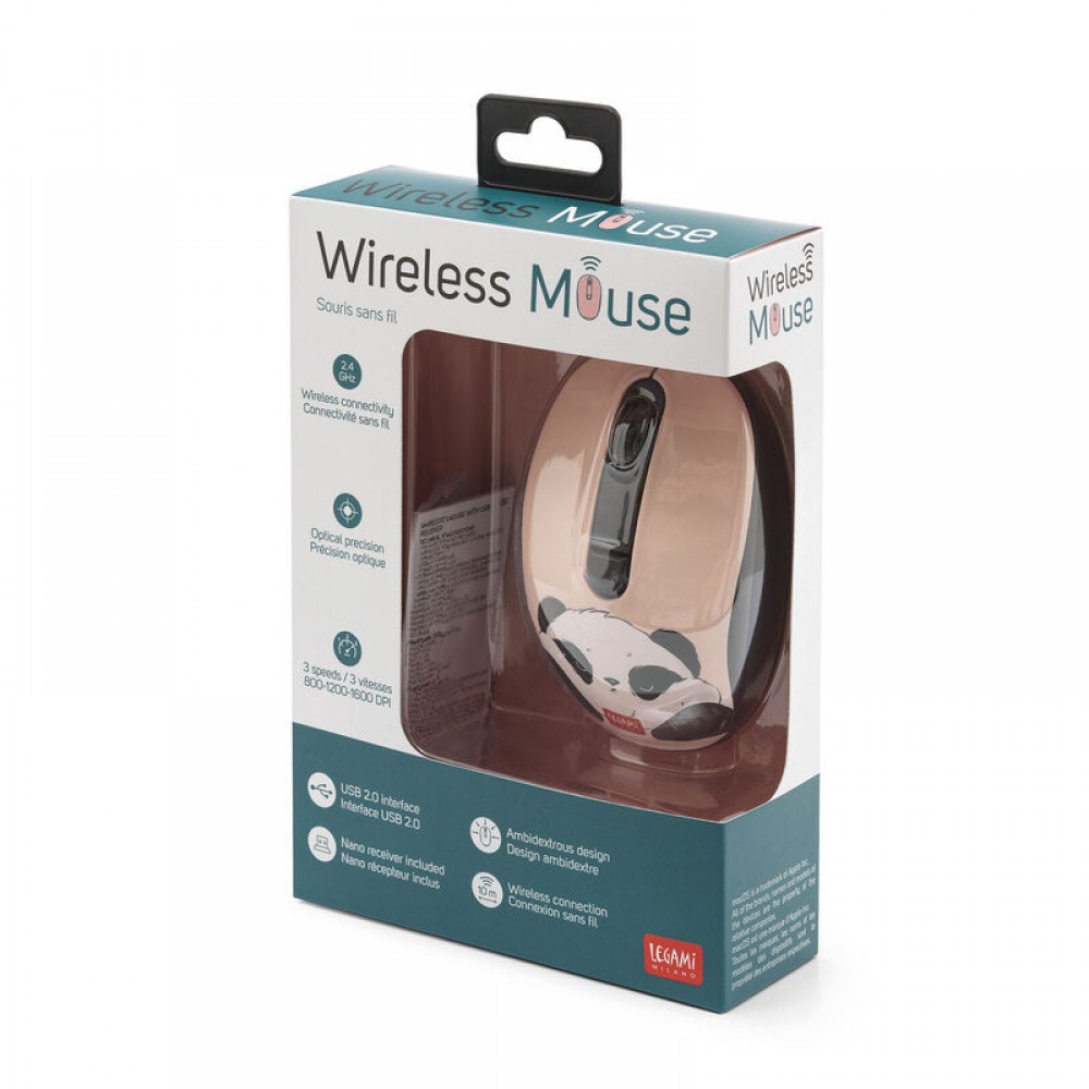 Souris sans fil USB Panda