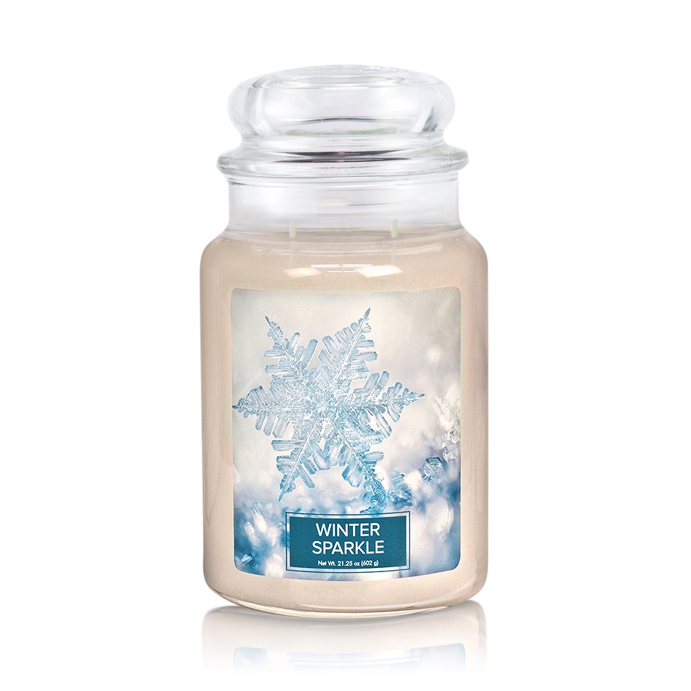 Bougie Village Candle 26 oz 170h Winter Sparkle