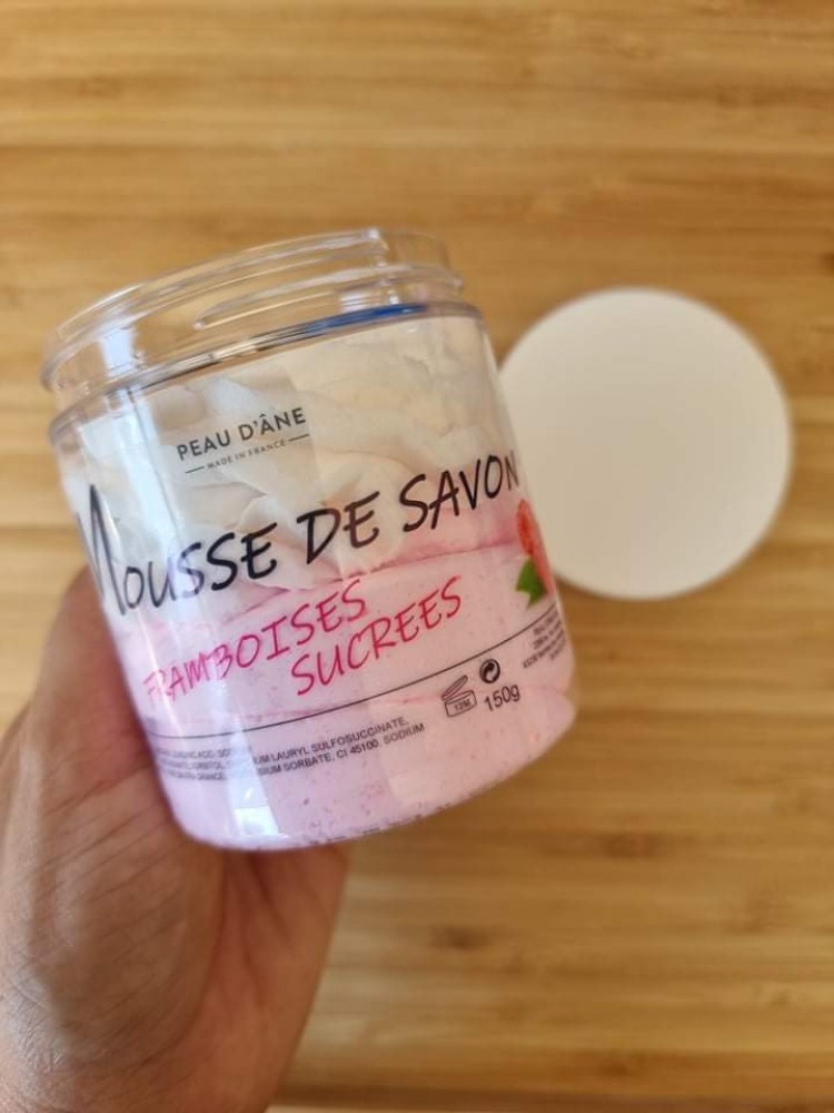 Photo de Mousse de savon Framboise