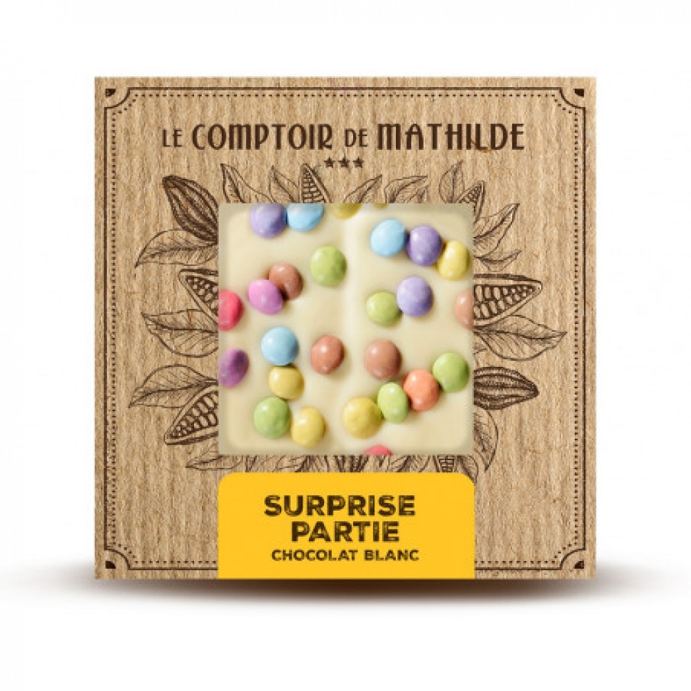 Photo de Tablette Chocolat Blanc S