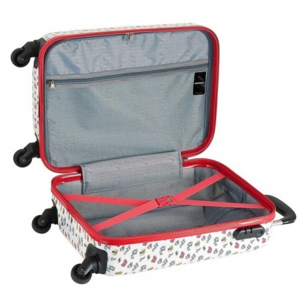 Valise cabine Monopoly Blanc 20''