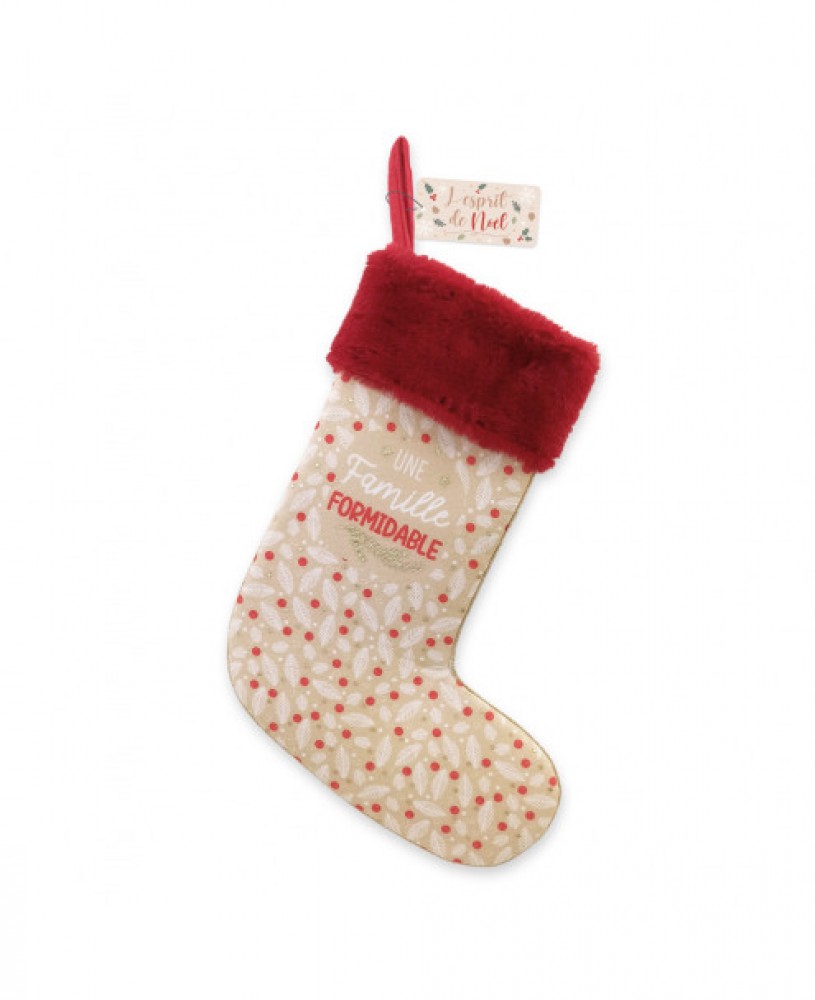 Photo de CHAUSSETTE DECO NOEL 
