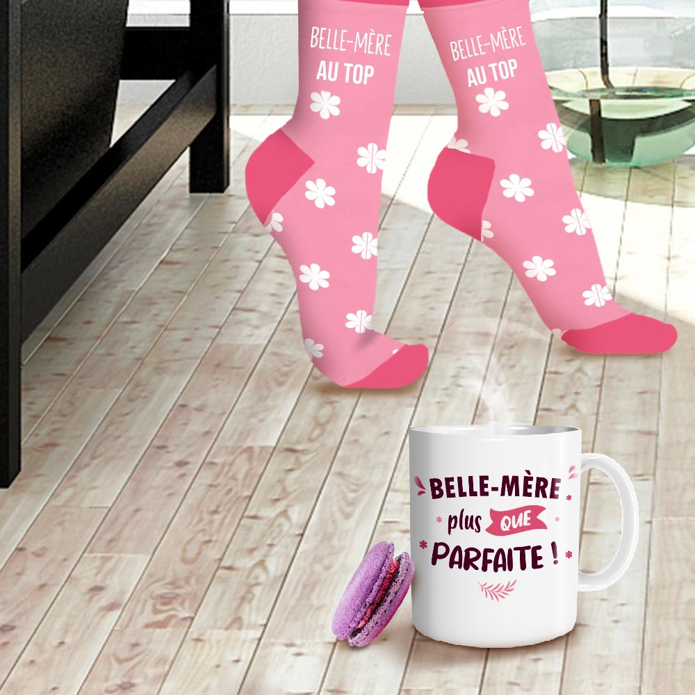 COFFRET MUG CHAUSSETTES BELLE-MERE