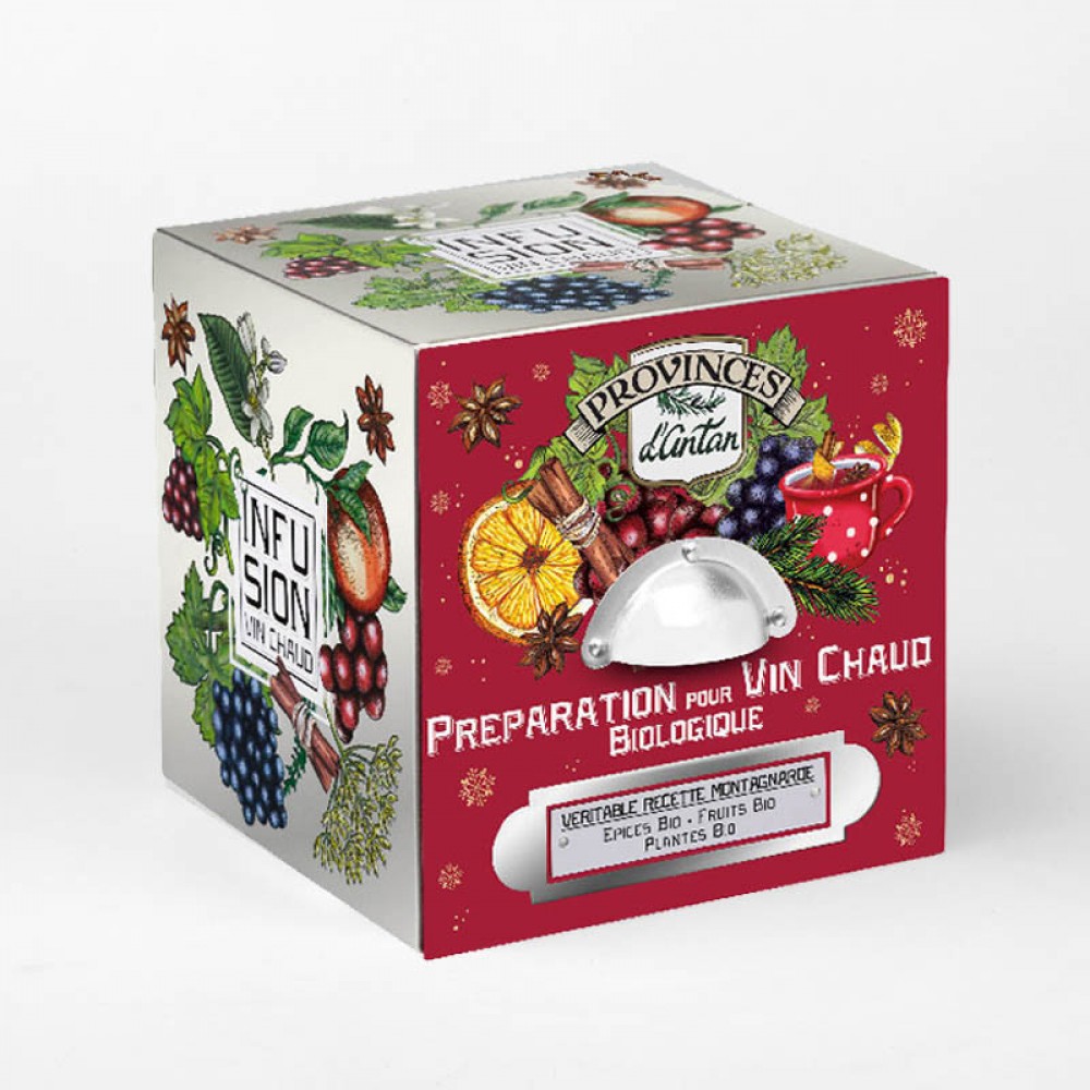 Photo de Cube métal Tisane Prépara