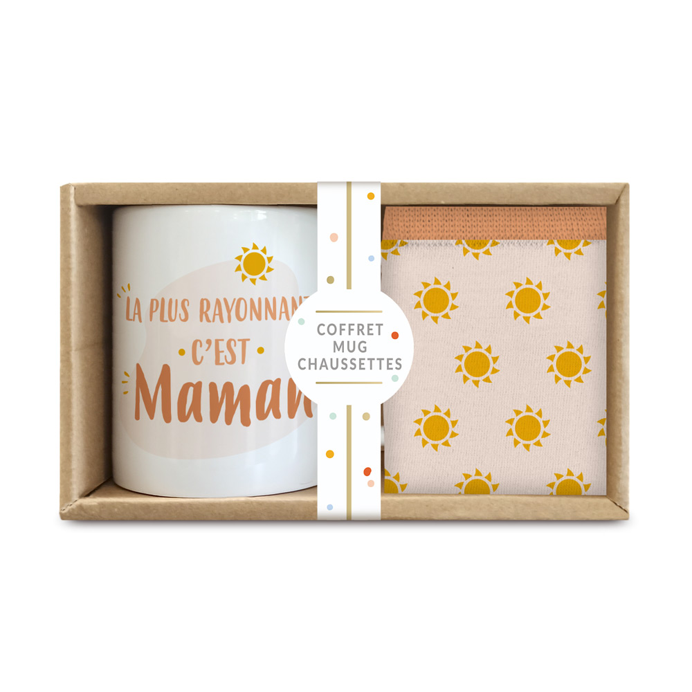 Photo de Coffret mug chaussettes C