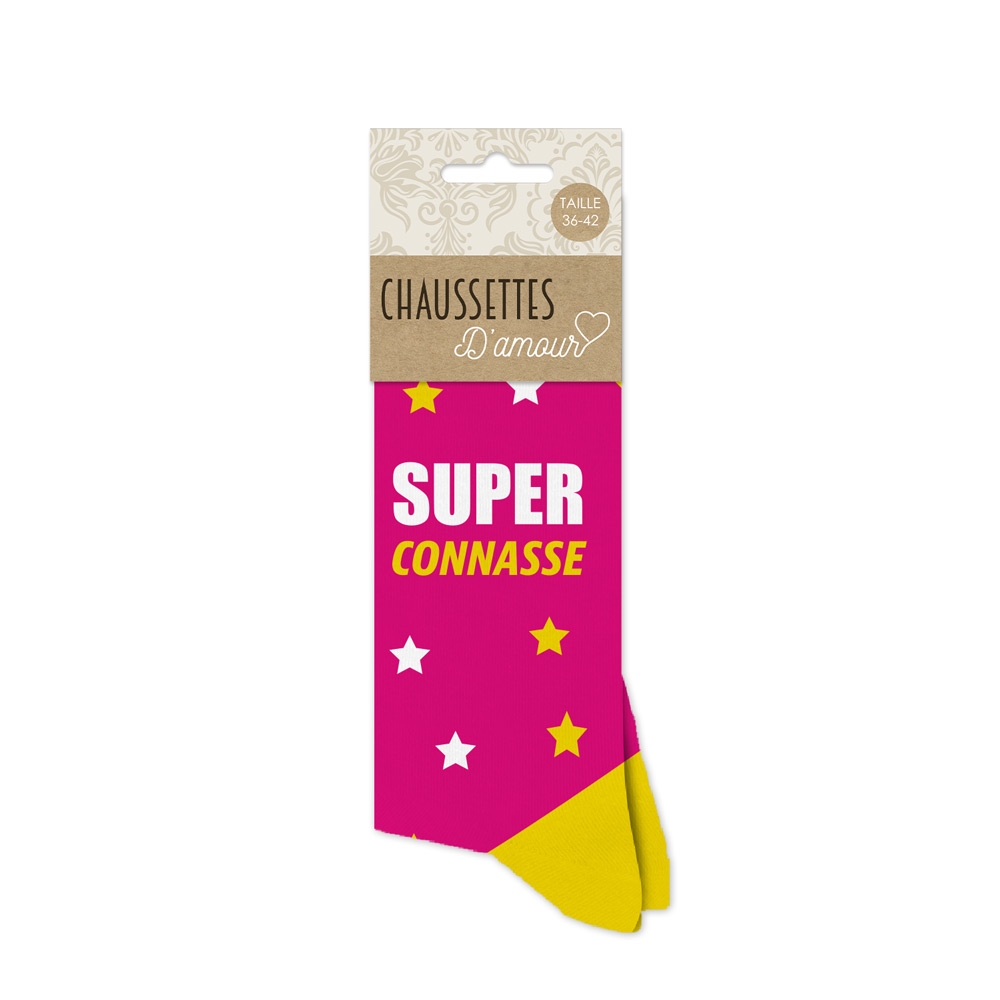 Photo de Chaussettes Super connass