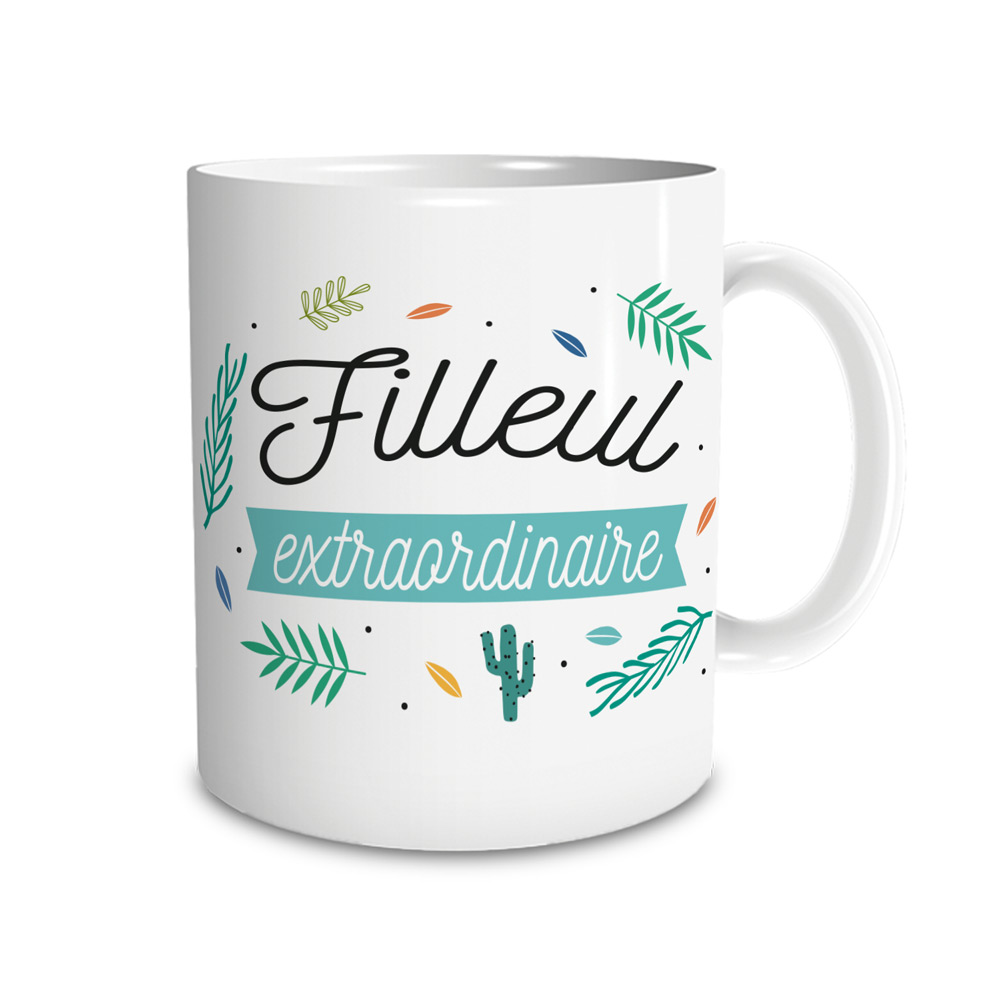 Photo de Mug filleul extraordinair