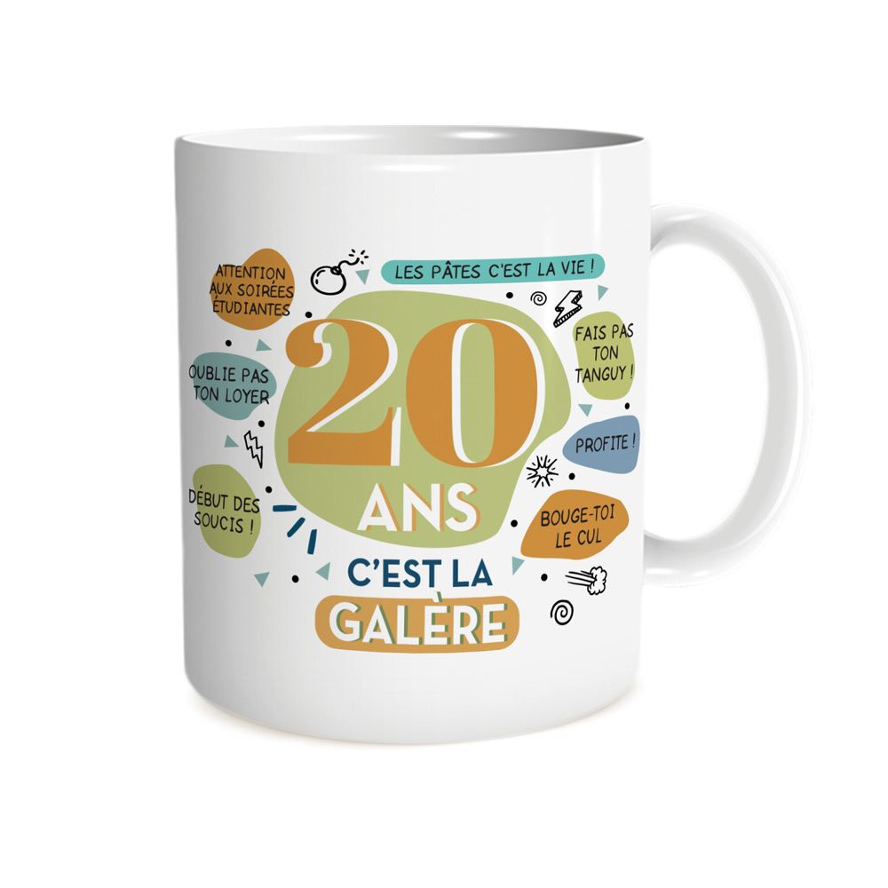 Photo de Mug anniversaire 20ans