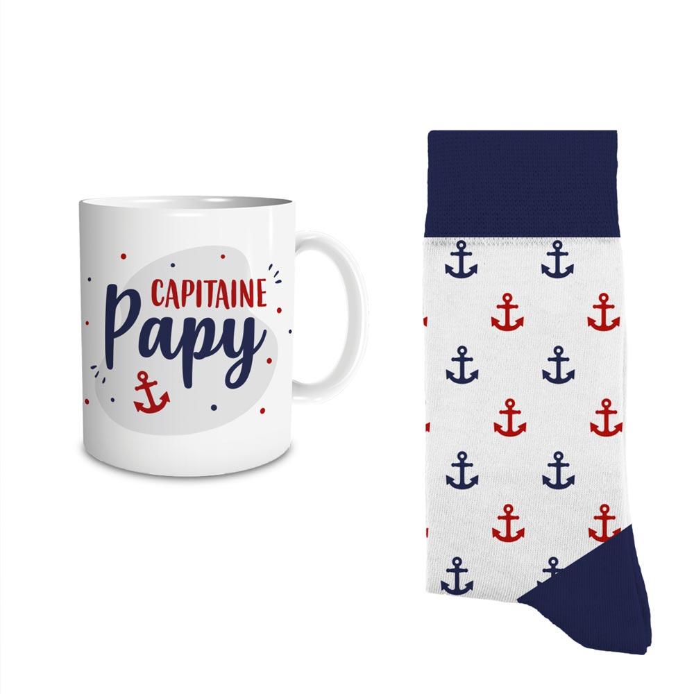 Coffret mug chaussettes 