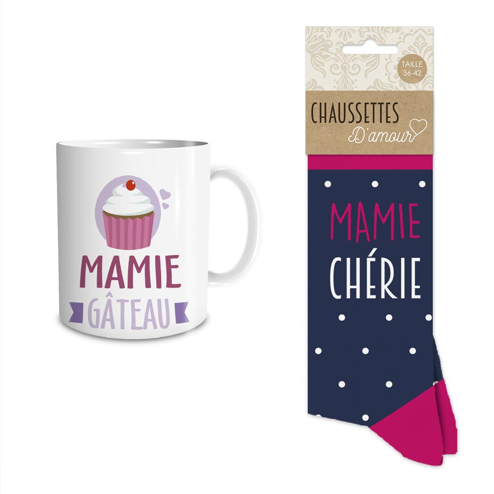 Coffret mug chaussettes 