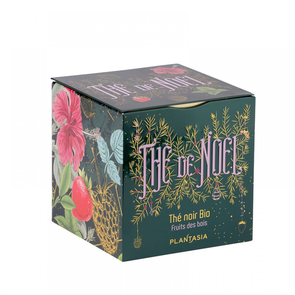Photo de Cube métal Thé de Noël no