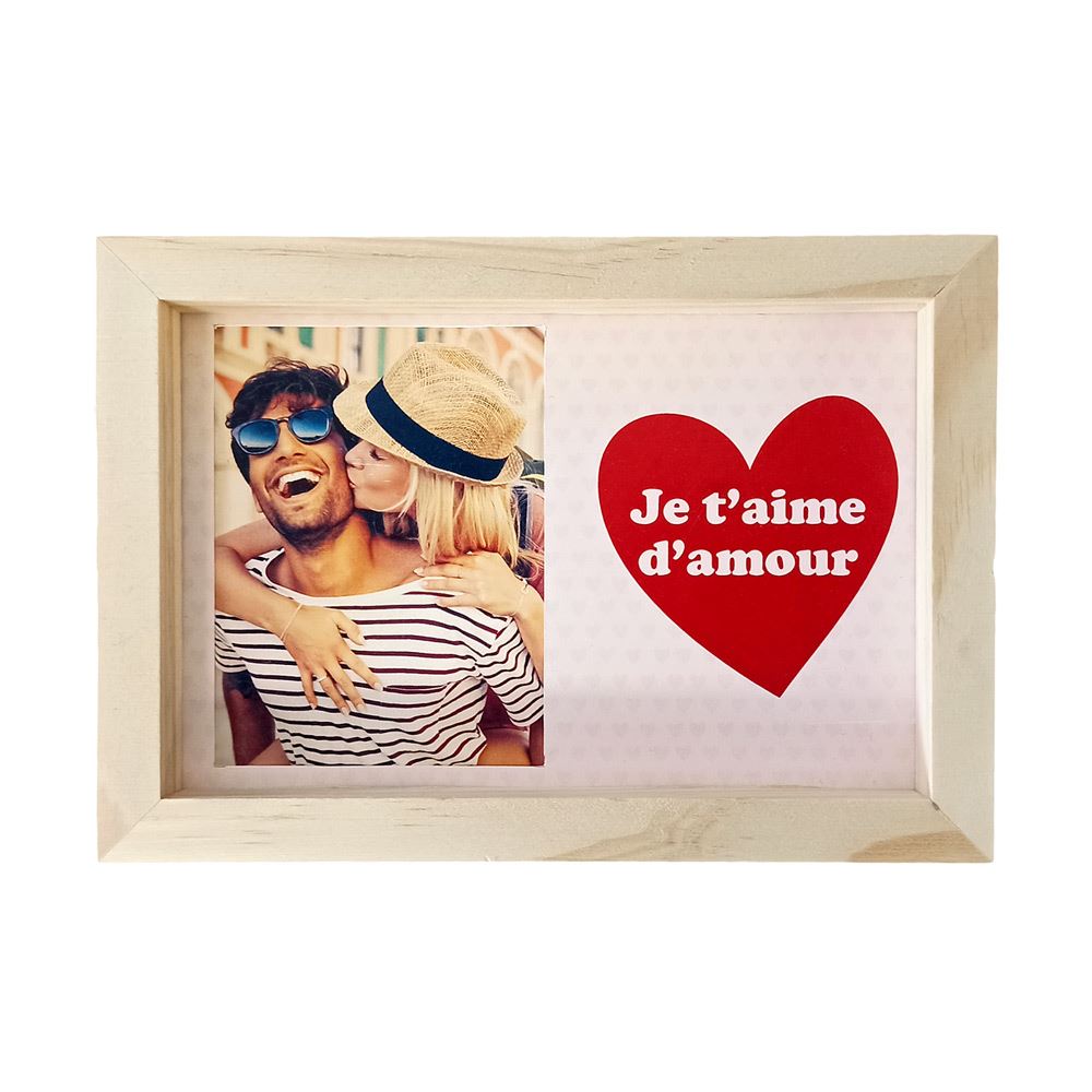 Cadre Photo Je T'Aime D'Amour
