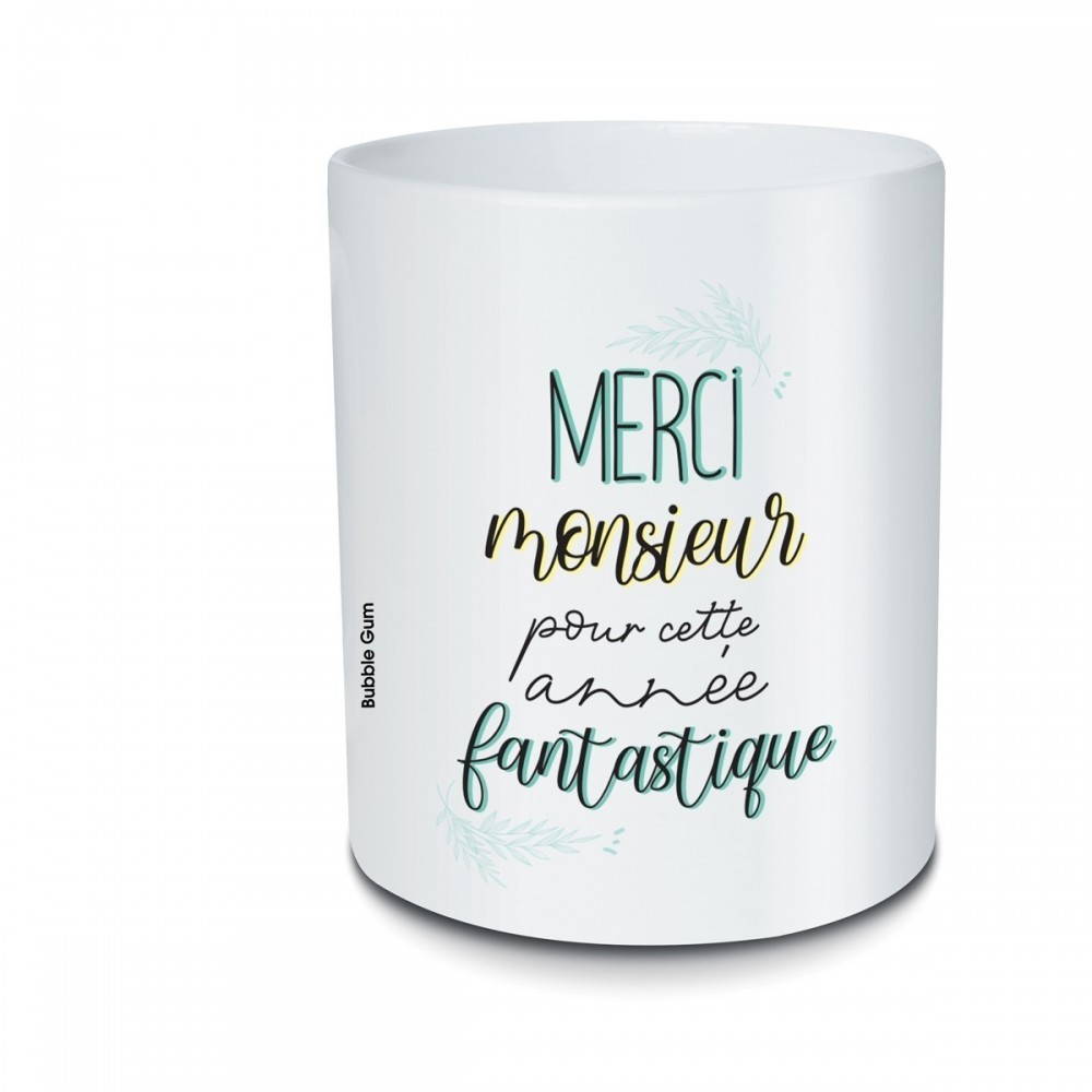 Photo de Pot crayon - Merci monsie