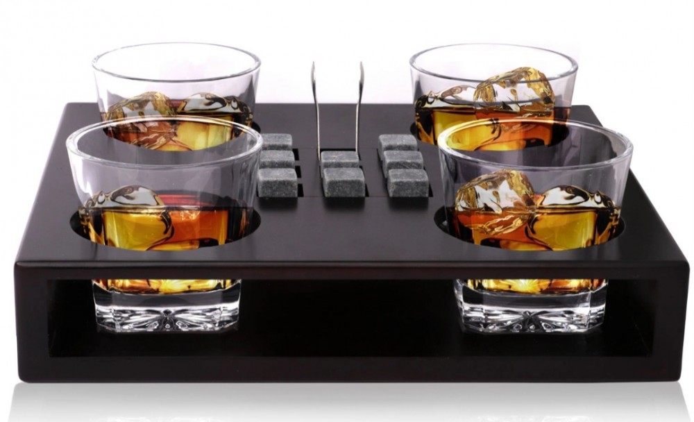 Photo de Set de 4 verres à whisky