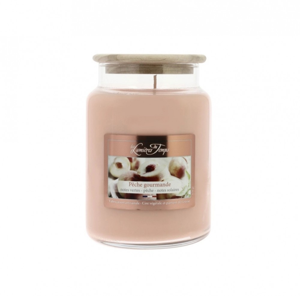 Photo de Bougie cire colorée 670g