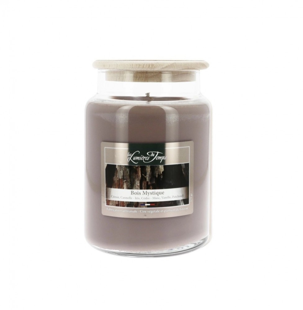 Photo de Bougie cire colorée 670g