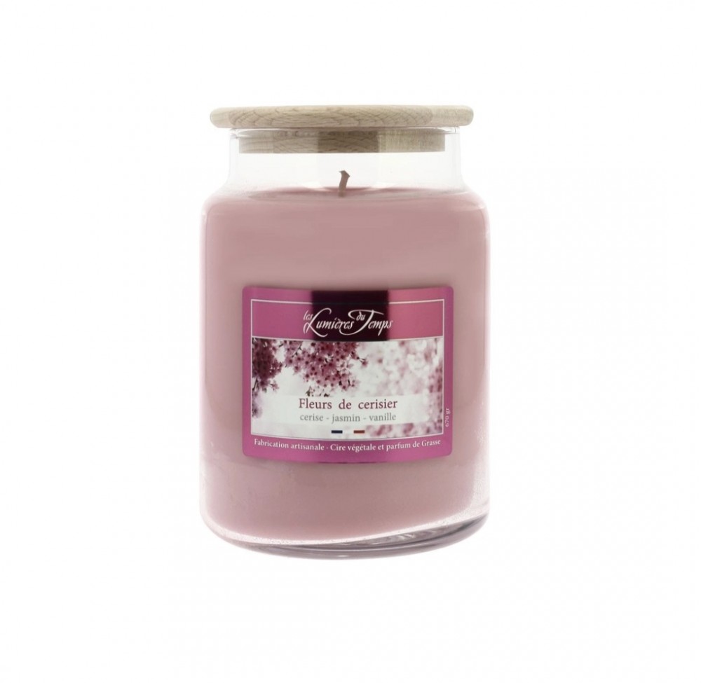 Photo de Bougie cire colorée 670g