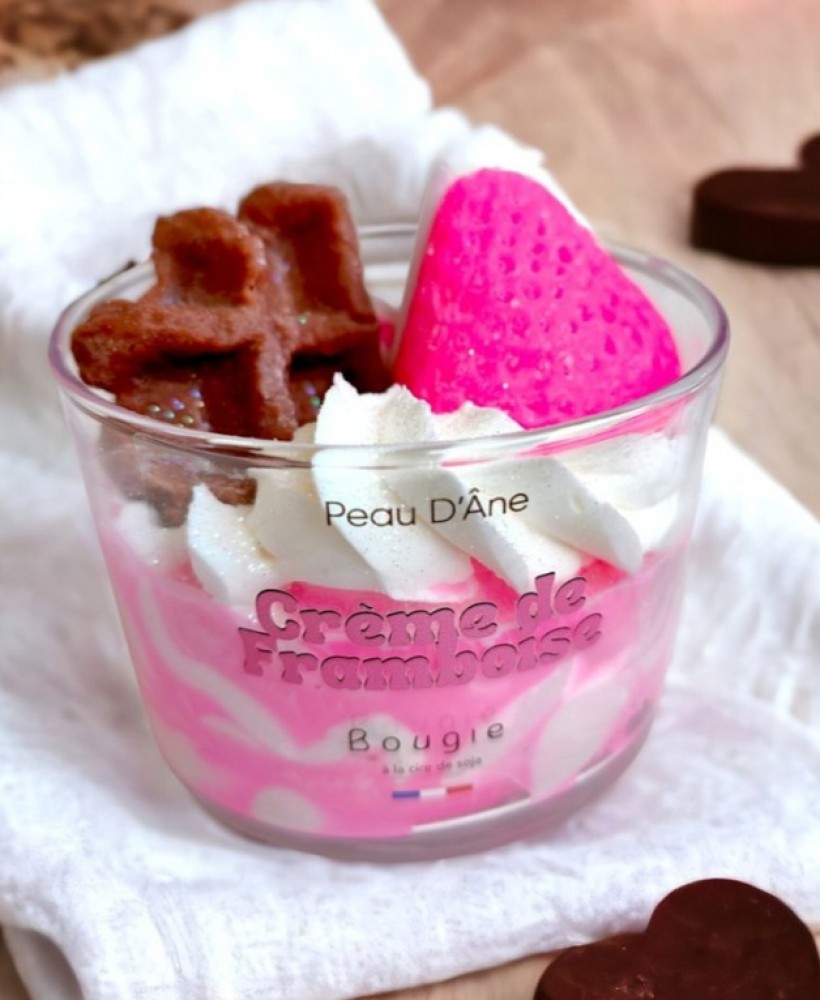 Photo de Verrine Crème framboise
