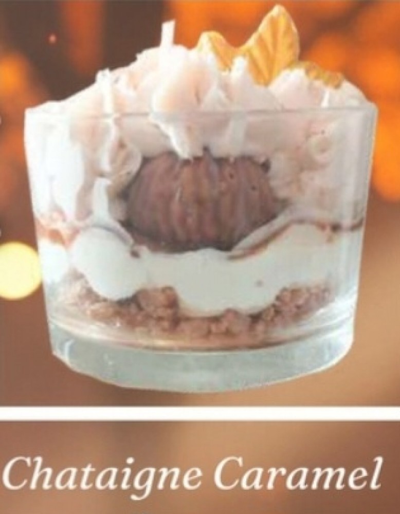 Photo de Verrine chataigne caramel