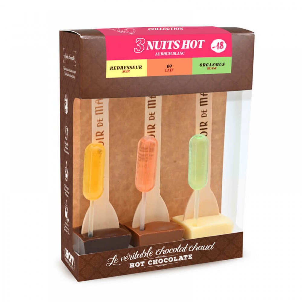 Photo de Coffret 3 nuits Hot 3x30g