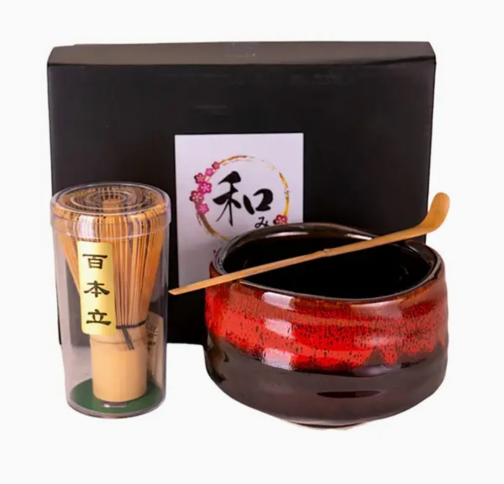 Photo de Ensemble bol à matcha ave