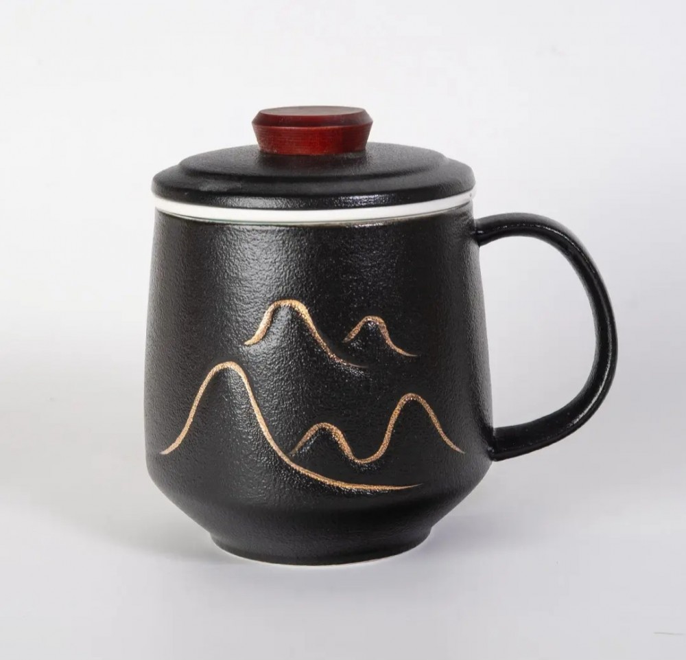 Photo de Mug à thé 15 oz montagne