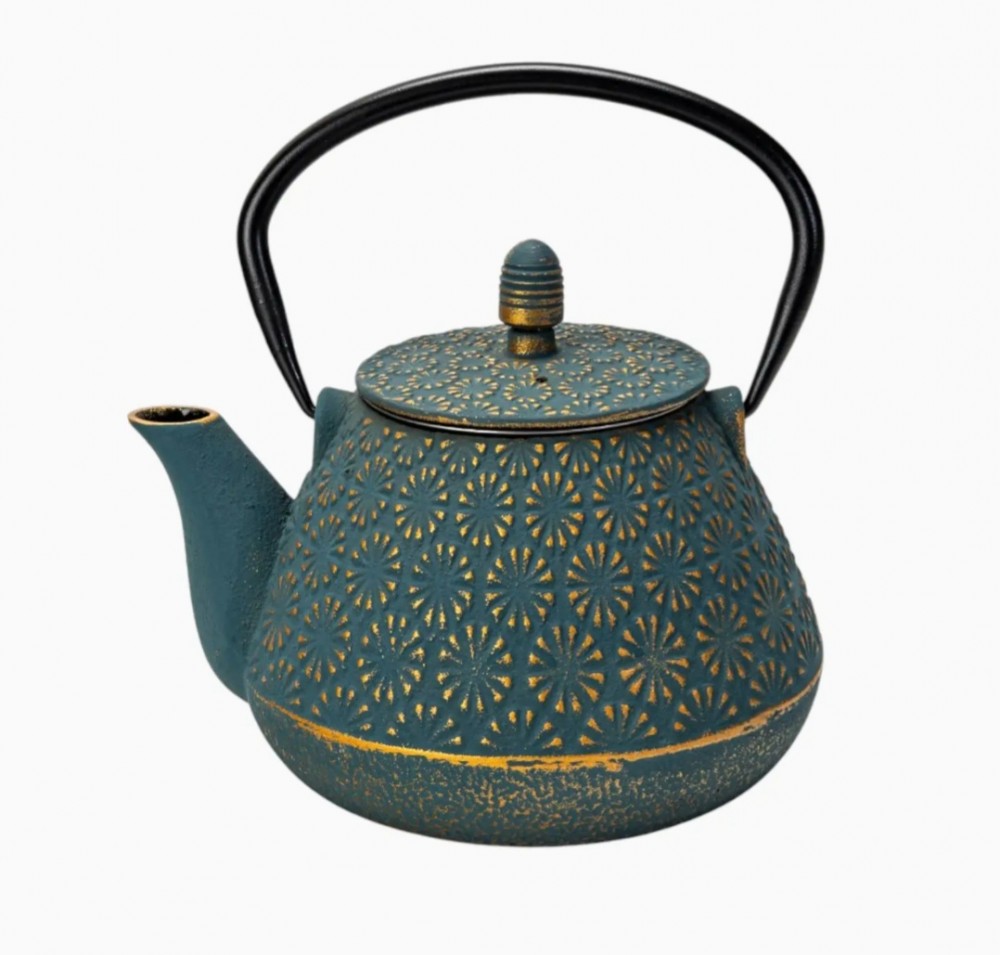 Photo de Théière fonte 32oz Fleur