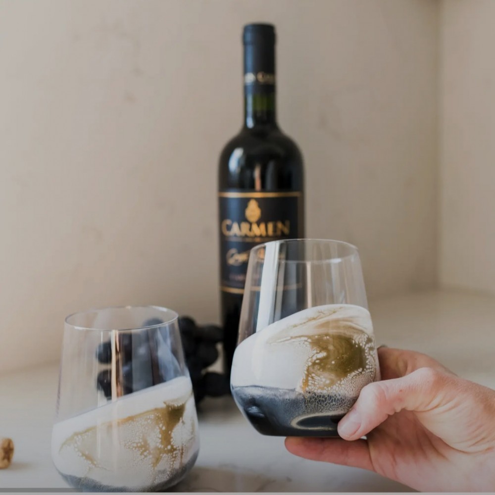 Photo de Lot de 2 verres Onyx