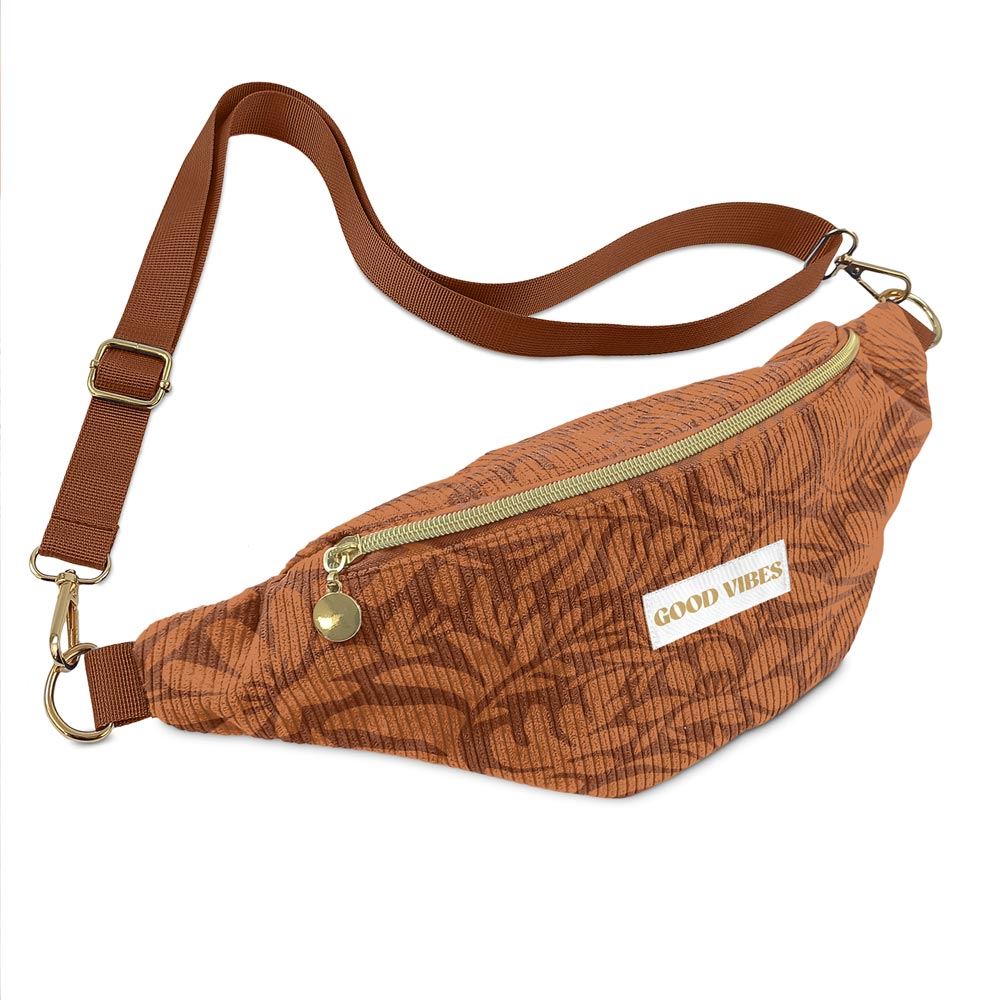 Photo de Sac banane velours cotele