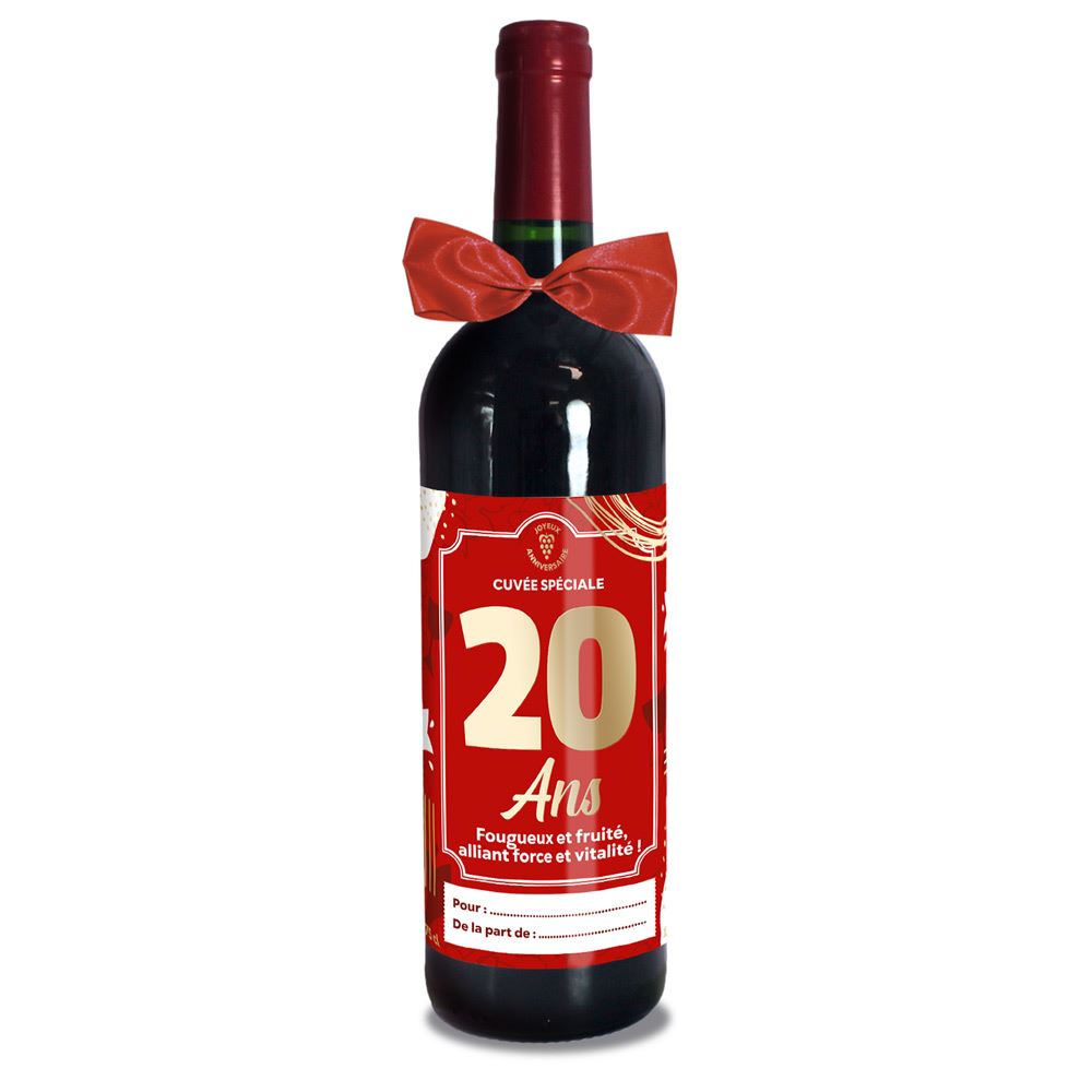 Photo de Vin rouge vce humo 20aine
