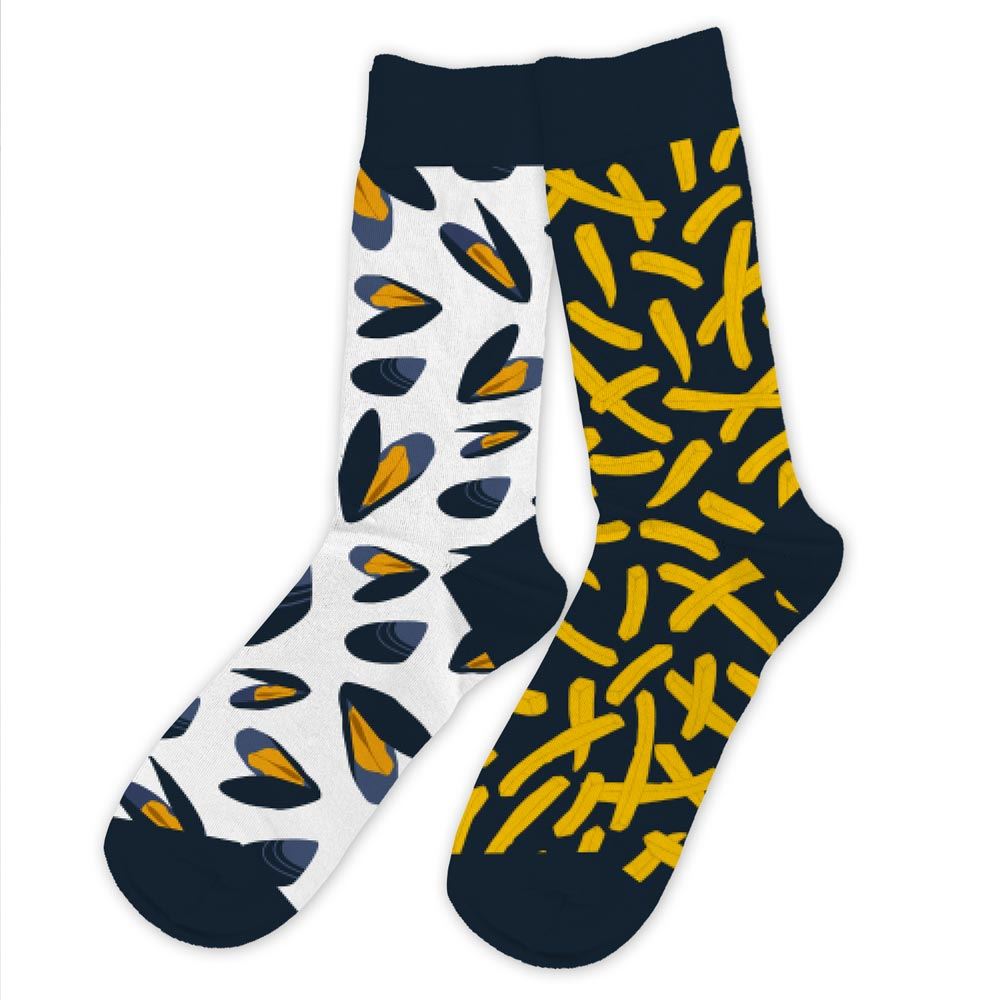 Photo de Chaussettes moules/frites