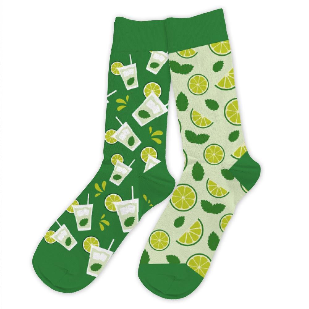 Photo de Chaussettes mojito/citron