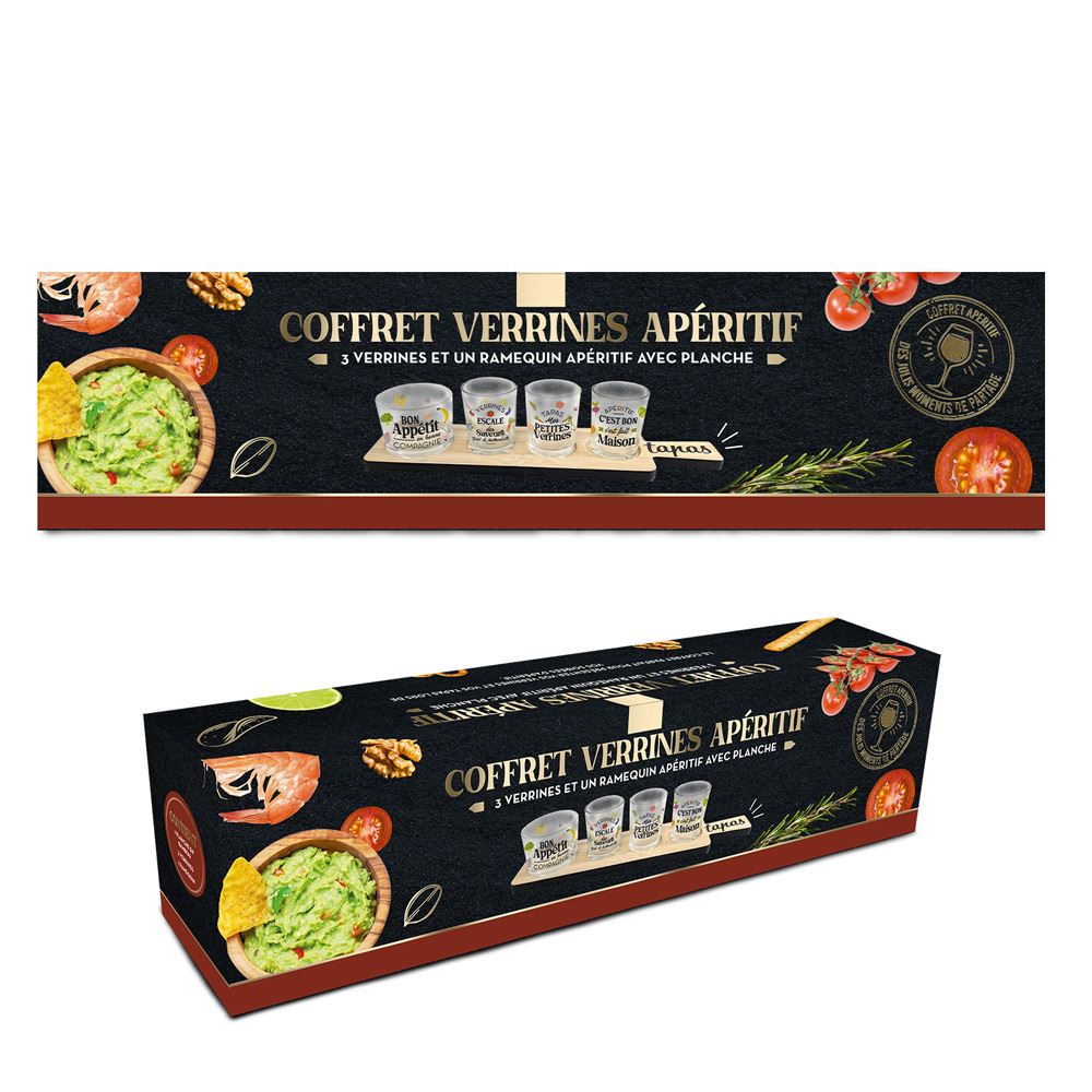 Photo de Coffret tapas 4 verrines