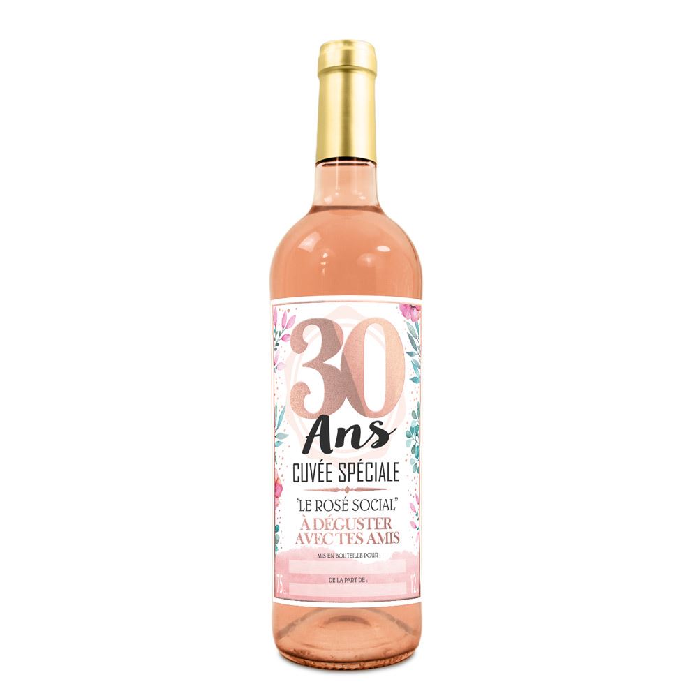 Photo de Vin rose vce humo 30aine